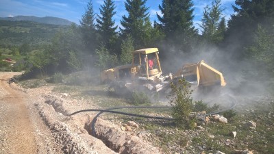 U toku su radovi na realizaciji projekta „Razvoj vodovodnog sistema na ruralnom području Trebevića“